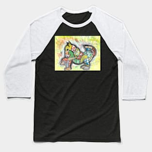 Tribute to Romero Britto "the horse" - 1 Baseball T-Shirt